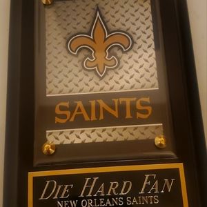 New Orleans Saints man cave decor
